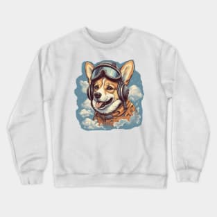 Aviator dog Crewneck Sweatshirt